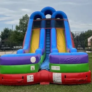18ft Retro Double (Dry or Wet/Water Slide)