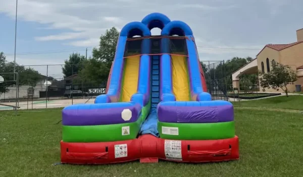 18ft Retro Double (Dry or Wet/Water Slide)