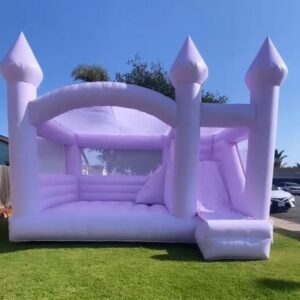 Bounce house combo slide