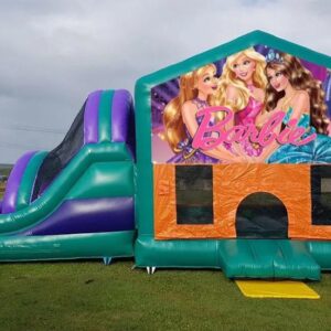 Barbie Bounce House Combo Slide