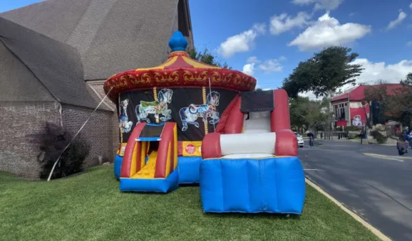 Carousel Combo Bounce House w/ (Dry or Wet/Water Slide) - Image 2