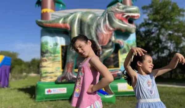 Dinosaur Inflatable Bounce House - Image 4