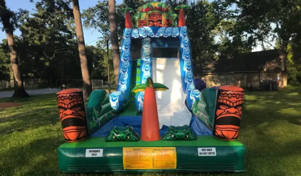 Tiki Falls Water Slide w/ Pool - Image 9
