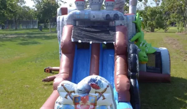 Knights & Dragons Castle Bouncer Combo w/ Wet or Dry Water Slide - Image 6
