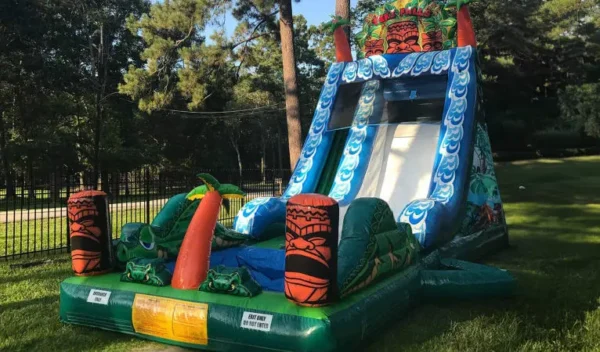 Tiki Falls Water Slide w/ Pool - Image 6