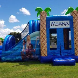 Moana Bounce House Combo Slide
