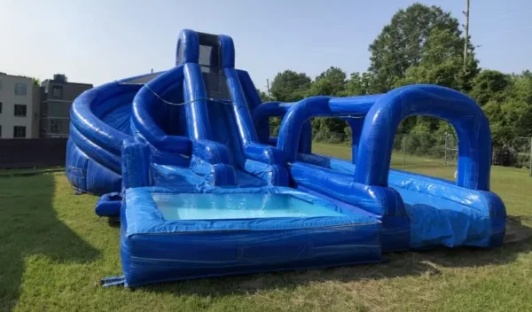 Triple Ocean Helix Dual Lane Slide w/ Slip N Slide - Image 9