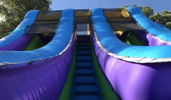 18ft Retro Double (Dry or Wet/Water Slide) - Image 6