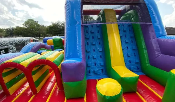 Retro Radical Obstacle & Rockwall Slide - Image 3