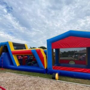 Obstacle course/ bounce house combo